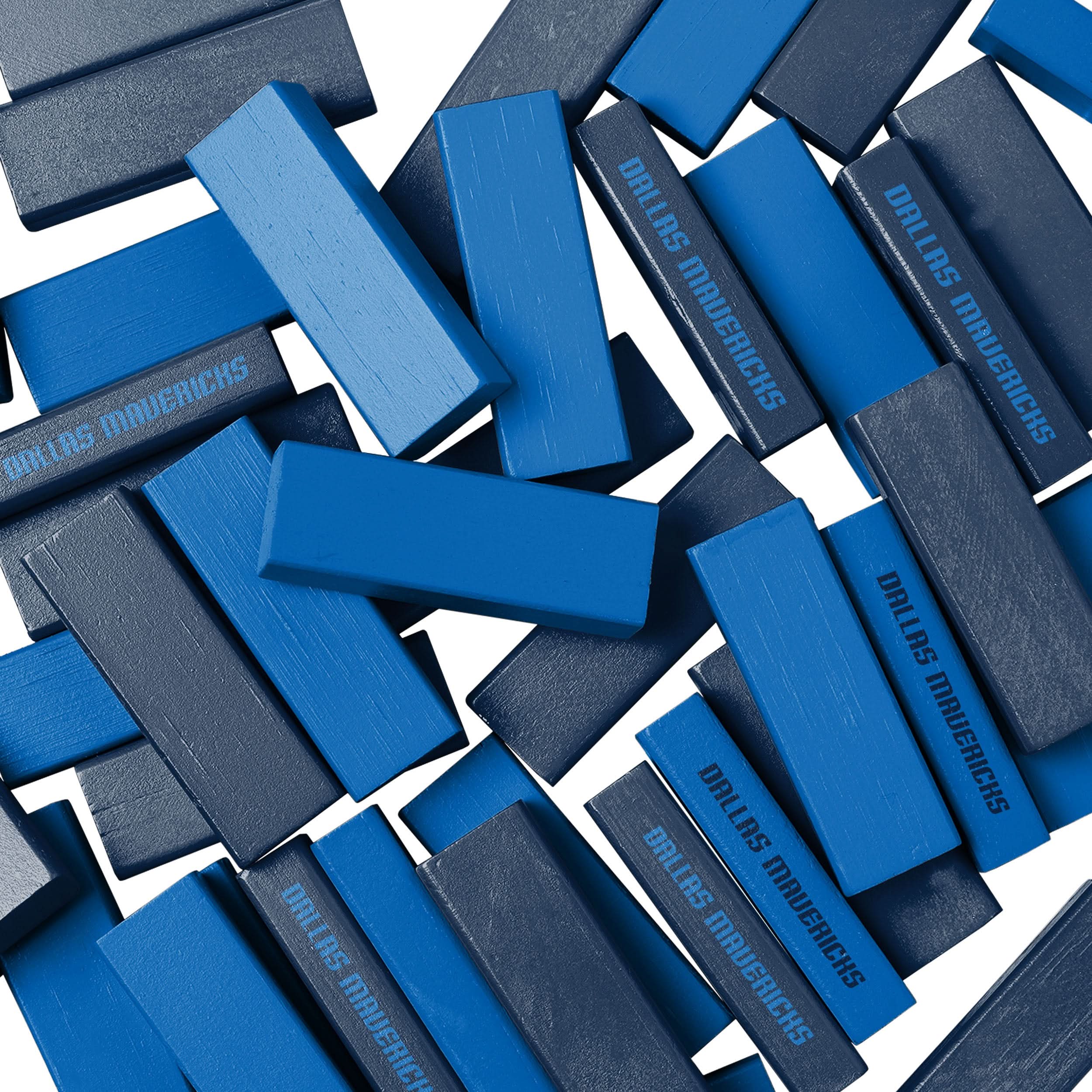 DALLAS MAVERICKS FOREVER COLLECTIBLES JENGA BLOCK GAME - Image 4