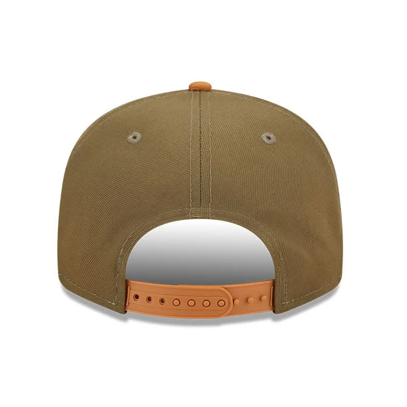 DALLAS MAVERICKS NEW ERA HORSEHEAD 2TONE OLIVE & BRONZE SNAPBACK - Image 3