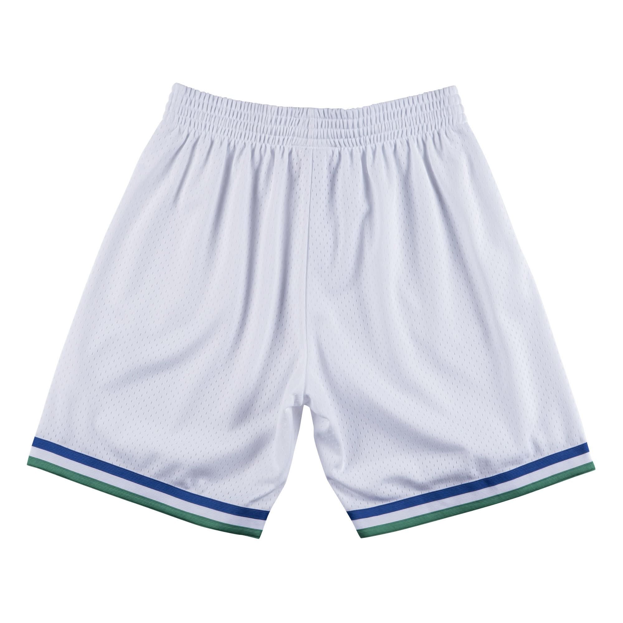 DALLAS MAVERICKS MITCHELL & NESS WHITE M-HAT SWINGMAN SHORTS - Image 3