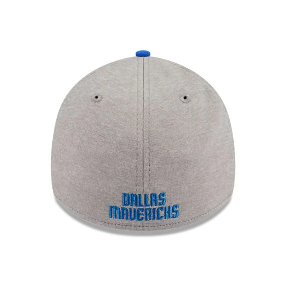DALLAS MAVERICKS NEW ERA GREY STRIPED FITTED CAP - Image 3