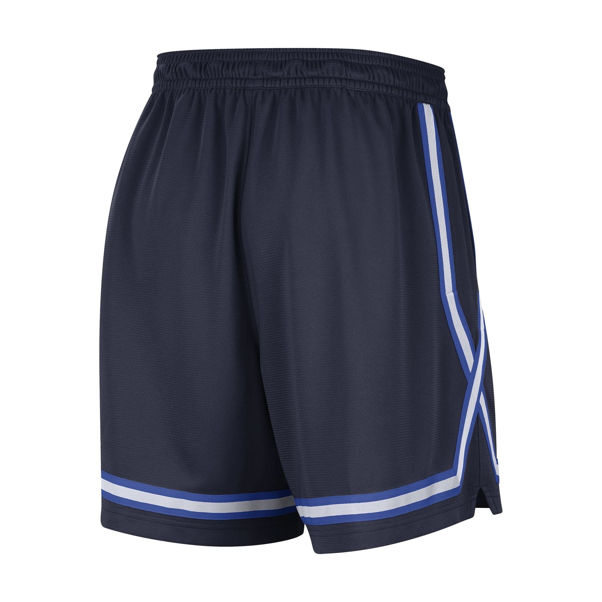 DALLAS MAVERICKS NIKE WOMEN'S NAVY BLUE BASKETBALL SHORTS - Image 3