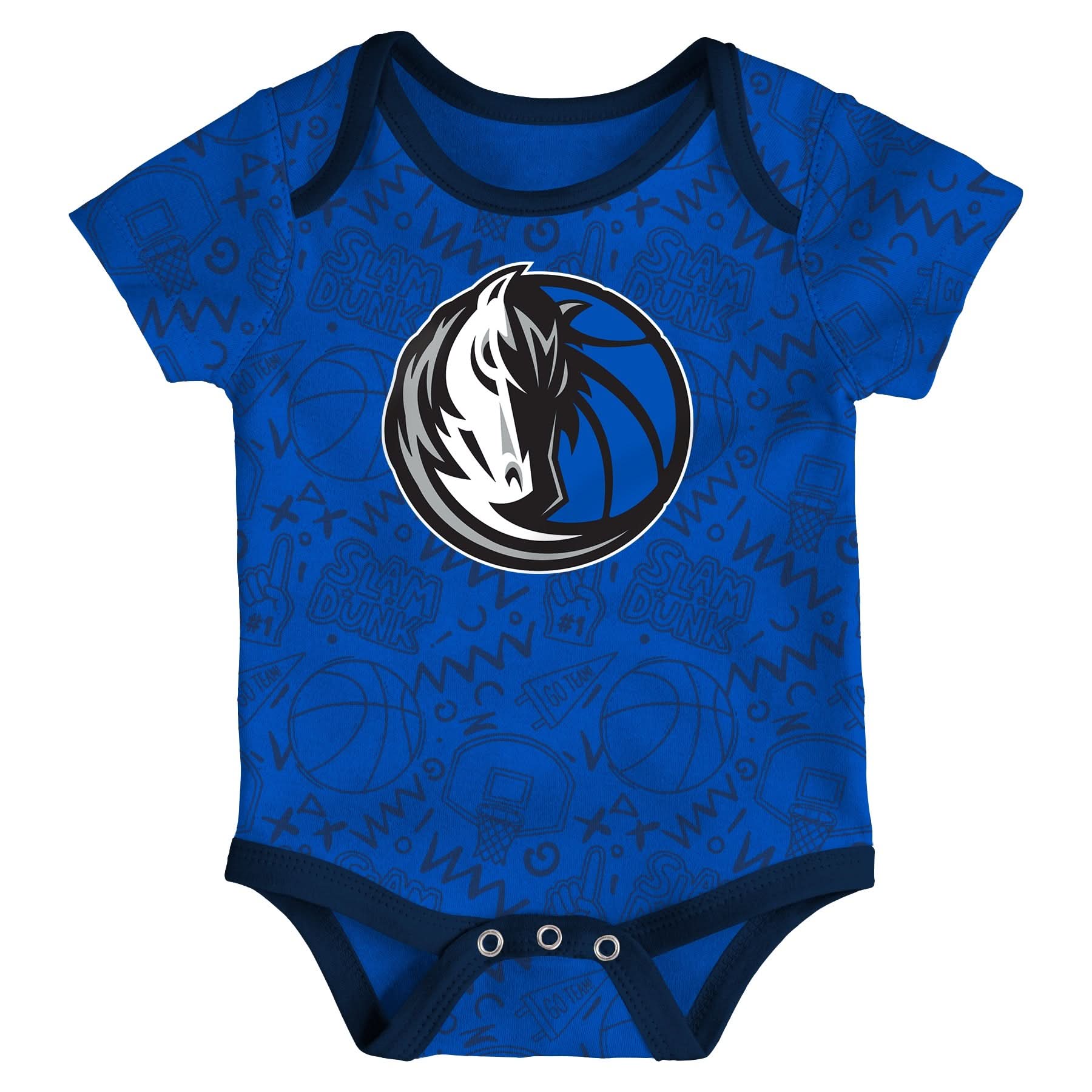 DALLAS MAVERICKS NIKE OUTERSTUFF TODDLER ONESIES SET - Image 3