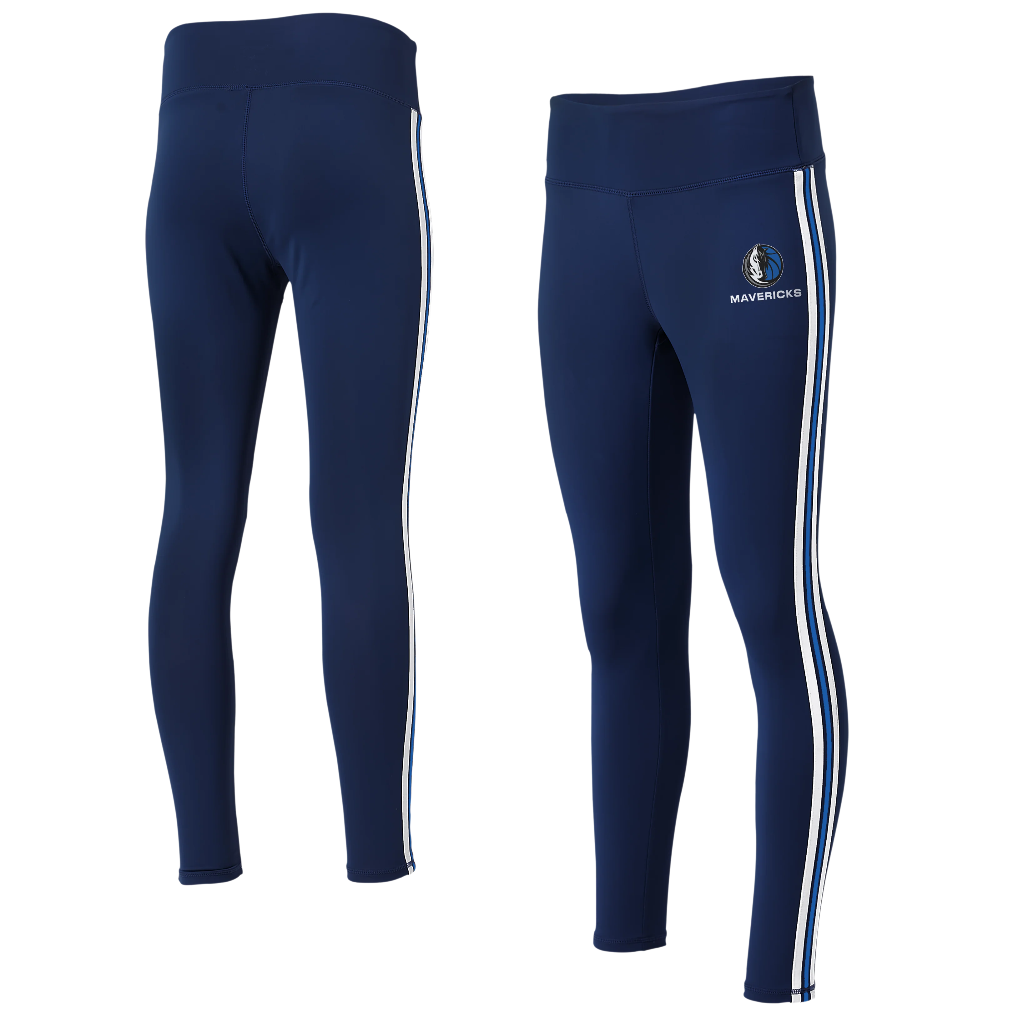 DALLAS MAVERICKS WEAR WOMEN'S COLOR BLOCK LEGGINGS - Image 3
